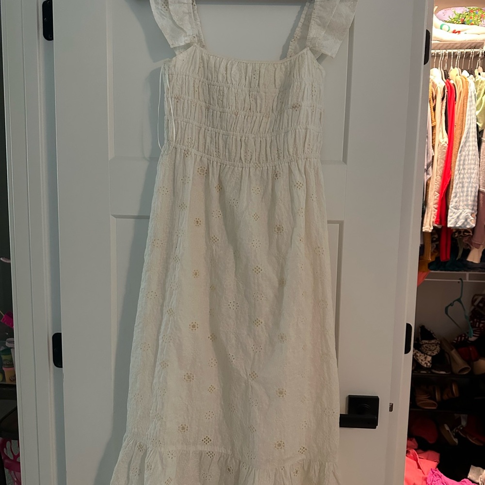 Greylin Gold Sleeveless Sundress Casual